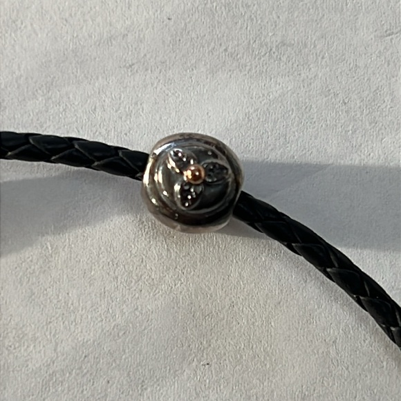 Pandora Cupcake w Gold Cherry on Top Charm - Picture 8 of 11